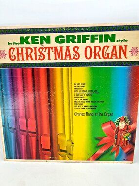 Charles Rand Christmas Organ In The Ken Griffin Style vinyl record album LP